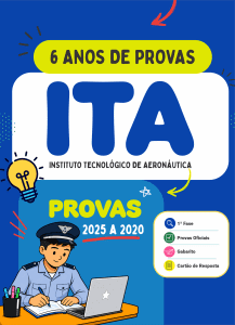 Apostila ITA - 6 Anos de Provas (2025 a 2020)