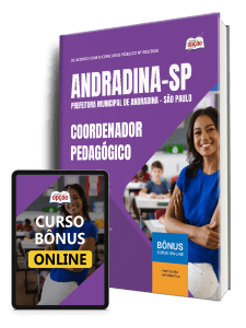 Apostila Prefeitura de Andradina-SP 2026 - Coordenador Pedagógico