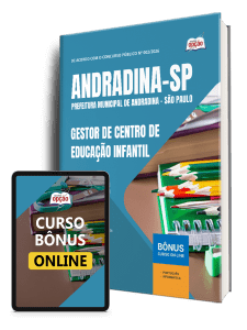 Apostila Prefeitura de Andradina-SP 2026 - Gestor de Centro de Educação Infantil