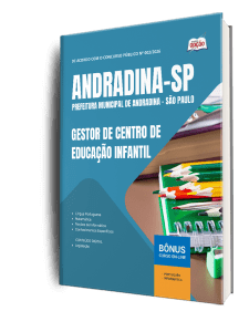 Apostila Prefeitura de Andradina-SP 2026 - Gestor de Centro de Educação Infantil