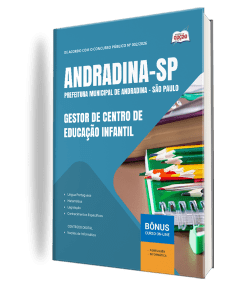 Apostila Prefeitura de Andradina-SP 2026 - Gestor de Centro de Educação Infantil