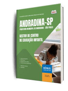 Apostila Prefeitura de Andradina-SP 2026 - Professor de Educação Infantil em Creche