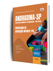 Apostila Prefeitura de Andradina-SP 2026 - Professor de Educação Infantil - PEI