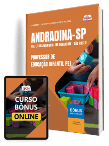 Apostila Prefeitura de Andradina-SP 2026 - Professor de Educação Infantil - PEI