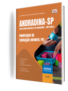 Apostila Prefeitura de Andradina-SP 2026 - Professor de Educação Infantil - PEI