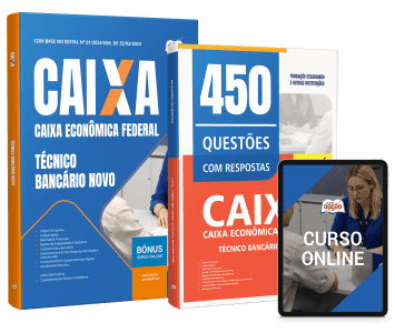 Combo CAIXA 2026 - Técnico Bancário Novo