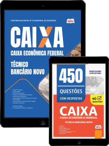 Combo CAIXA 2026 - Técnico Bancário Novo