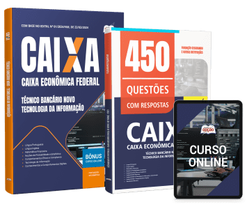 Combo CAIXA 2026 - Técnico Bancário Novo - Tecnologia da Informação