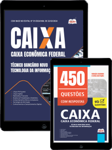 Combo CAIXA 2026 - Técnico Bancário Novo - Tecnologia da Informação