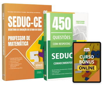 Combo SEDUC-CE 2026 - Professor de Matemática