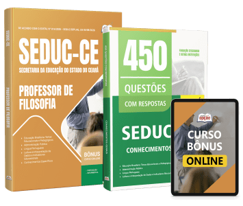 Combo SEDUC-CE 2026 - Professor de Filosofia