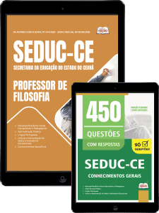 Combo SEDUC-CE 2026 - Professor de Filosofia