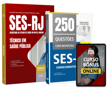 Combo SES-RJ 2026 - Técnico em Saúde Pública