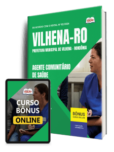 Apostila Prefeitura de Vilhena-RO 2026 - Agente Comunitário de Saúde (ACS)