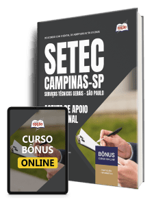 Apostila SETEC Campinas-SP 2026 - Agente de Apoio Operacional