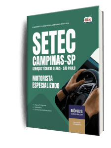 Apostila SETEC Campinas-SP 2026 - Motorista Especializado