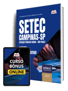 Apostila SETEC Campinas-SP 2026 - Agente Administrativo