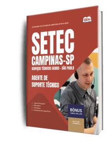 Apostila SETEC Campinas-SP 2026 - Agente de Suporte Técnico