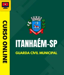 Capa Curso Prefeitura de Itanhaém - SP 2026 - Guarda Civil Municipal