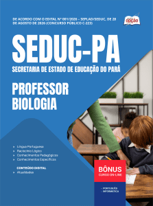 Apostila SEDUC-PA 2026 - Professor - Biologia