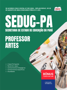 Apostila SEDUC-PA 2026 - Professor - Artes