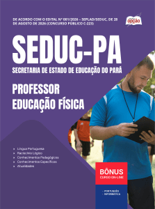 Apostila SEDUC-PA 2026 - Professor - Educação Física
