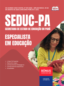 Apostila SEDUC-PA 2026 - Especialista em Educação