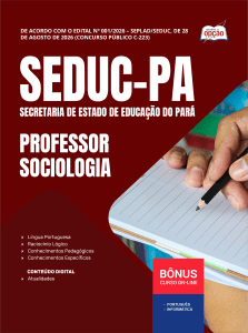 Apostila SEDUC-PA 2026 - Professor - Sociologia