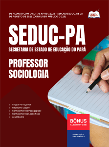 Apostila SEDUC-PA 2026 - Professor - Sociologia