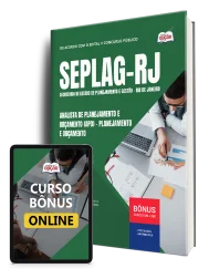 Capa Apostila SEPLAG-RJ 2026 - Analista de Planejamento e Orçamento (APO) - Planejamento e Orçamento