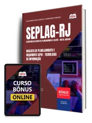 Capa Apostila SEPLAG-RJ 2026 - Analista de Planejamento e Orçamento (APO) - Tecnologia da Informação