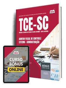 Apostila TCE-SC 2026 - Auditor Fiscal de Controle Externo - Administração