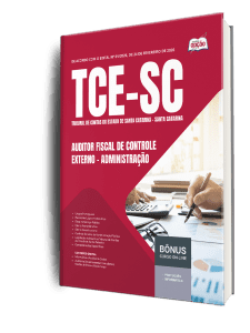 Apostila TCE-SC 2026 - Auditor Fiscal de Controle Externo - Administração