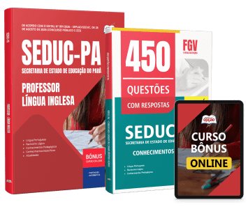 Combo SEDUC-PA 2026 - Professor - Língua Inglesa