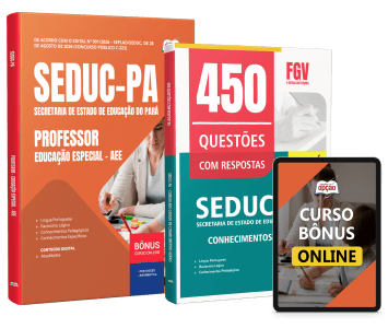 Combo SEDUC-PA 2026 - Professor - Educação Especial - AEE