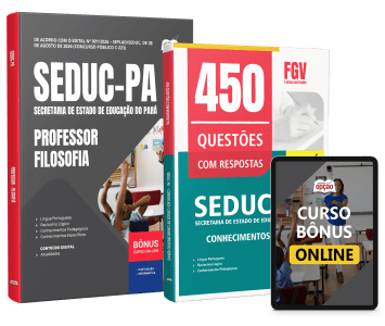 Combo SEDUC-PA 2026 - Professor - Filosofia
