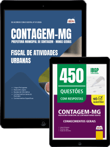 Combo Prefeitura de Contagem - MG 2026 - Fiscal de Atividades Urbanas