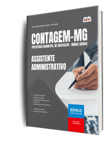 Combo Prefeitura de Contagem - MG 2026 - Assistente Administrativo