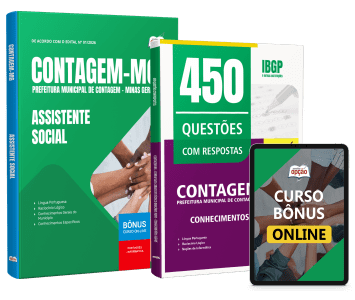 Combo Prefeitura de Contagem - MG 2026 - Assistente Social