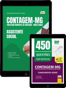 Combo Prefeitura de Contagem - MG 2026 - Assistente Social