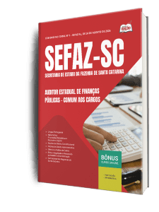 Apostila SEFAZ-SC 2026 - Auditor Estadual de Finanças Públicas - Comum aos Cargos