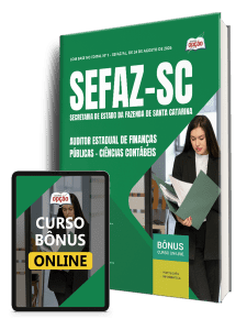 Apostila SEFAZ-SC 2026 - Auditor Estadual de Finanças Públicas - Ciências Contábeis