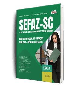 Apostila SEFAZ-SC 2026 - Auditor Estadual de Finanças Públicas - Ciências Contábeis
