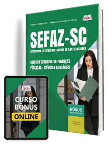 Apostila SEFAZ-SC 2026 - Auditor Estadual de Finanças Públicas - Ciências Contábeis
