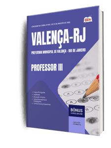 Apostila Prefeitura de Valença-RJ 2026 - Professor III