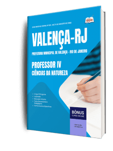 Apostila Prefeitura de Valença-RJ 2026 - Professor IV - Ciências da Natureza