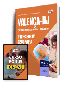 Apostila Prefeitura de Valença-RJ 2026 - Professor IV - Geografia