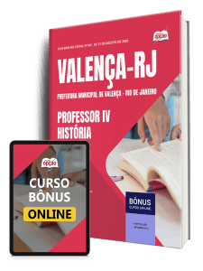 Apostila Prefeitura de Valença-RJ 2026 - Professor IV - História