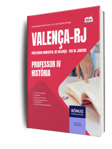 Apostila Prefeitura de Valença-RJ 2026 - Professor IV - História