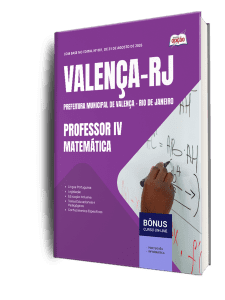 Apostila Prefeitura de Valença-RJ 2026 - Professor IV - Matemática